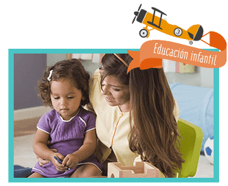 Escuela Infantil Santa Paula profesora con niña