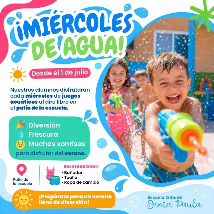 Popup Guardería Santa Paula_Miercoles de agua